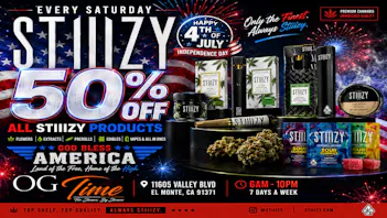 OG Time 50% OFF STIIIZY TODAY🔥