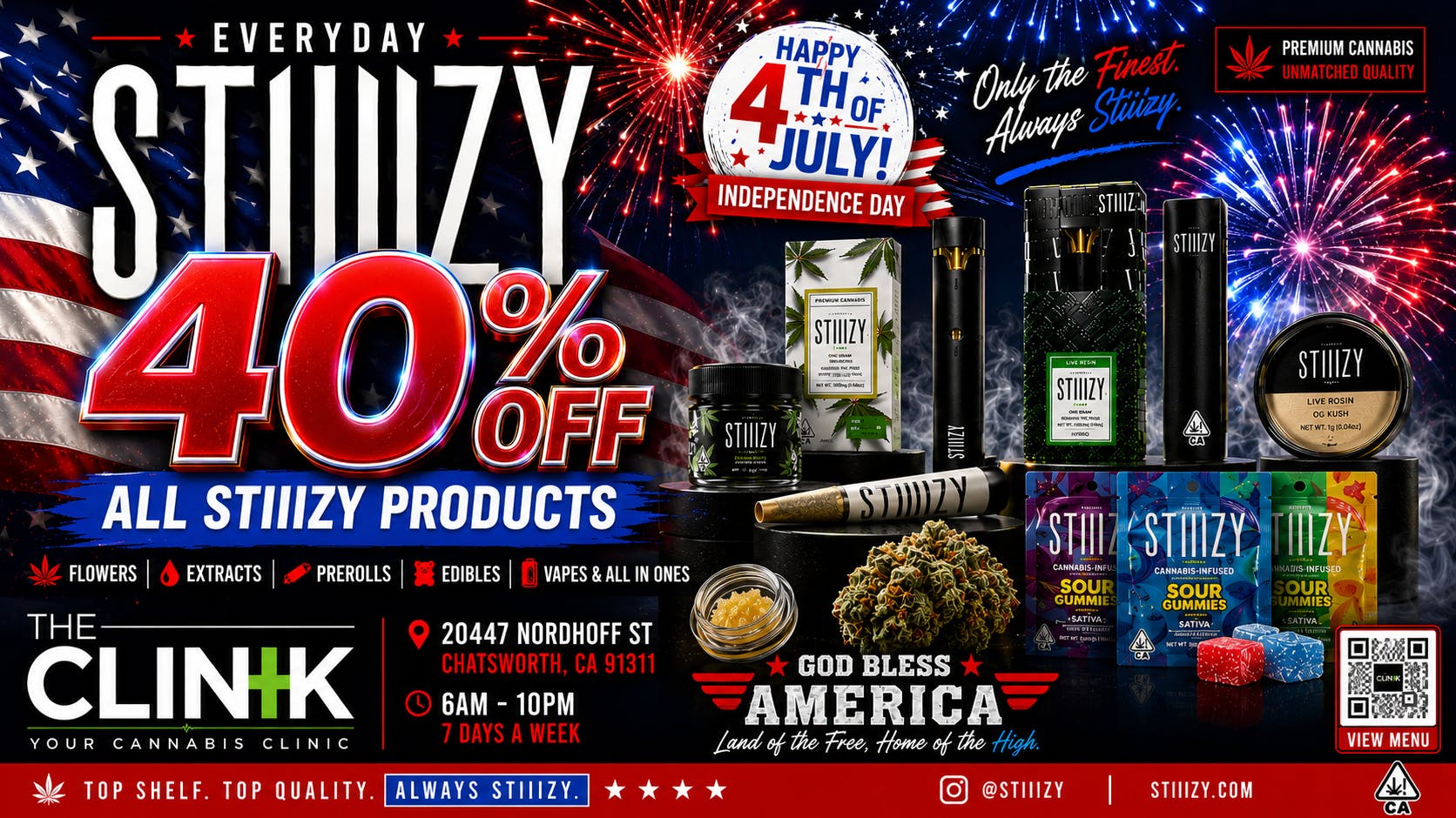 The Clinik 40% OFF ALL STIIIZY🔥SALE EVERYDAY!