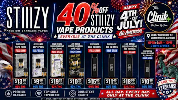 The Clinik 40% OFF ALL STIIIZY VAPES🔥