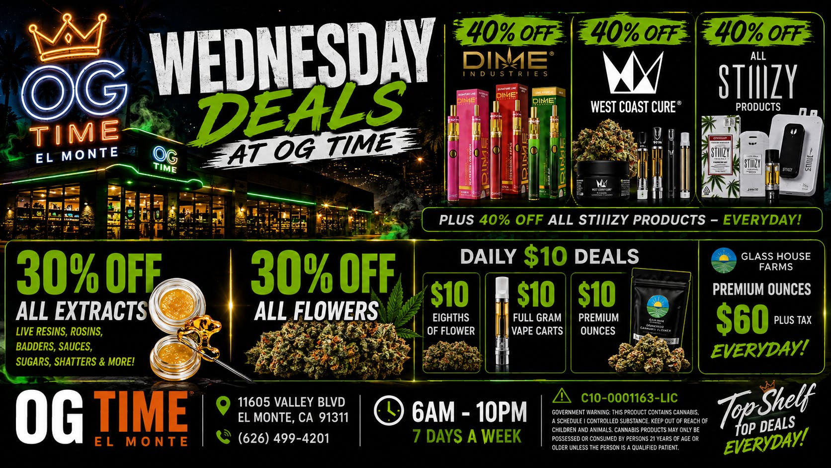 OG Time 30-40% OFF SALE🔥WEDNESDAYS