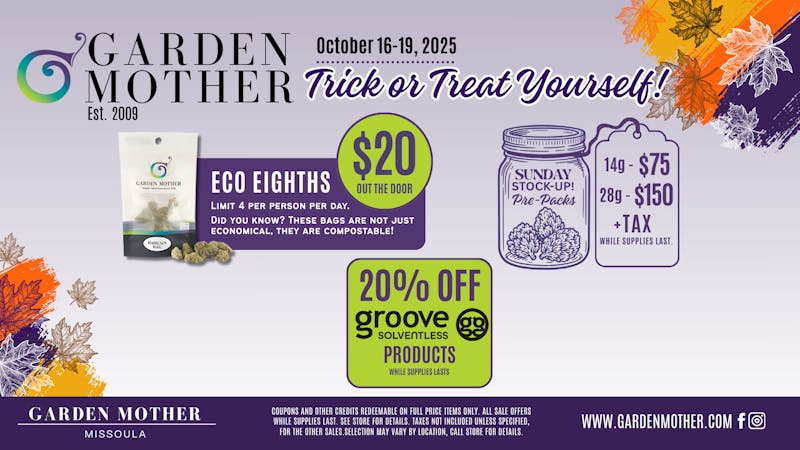 Garden Mother - Missoula 🍁 Weekend Fall Deals Are Brewing!
