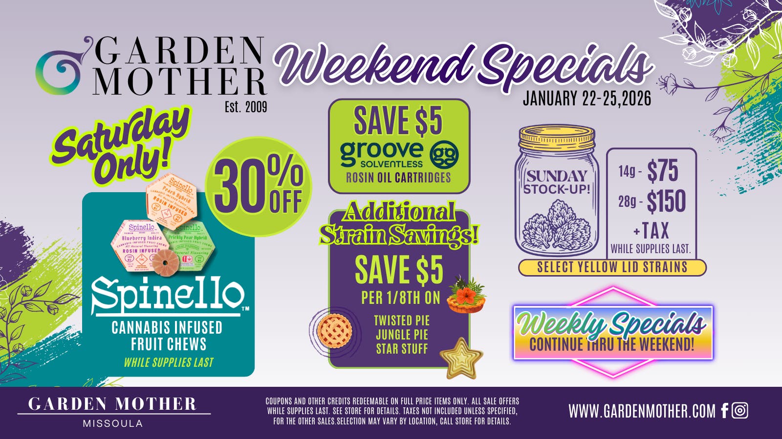 Garden Mother - Missoula Your Weekend Lineup Starts Here ✨