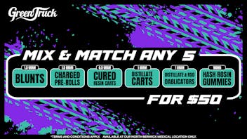 Green Truck Medical Pick 5 for ONLY $50!