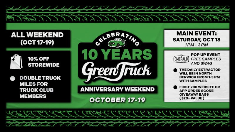 Green Truck Medical Celebrate 10 Years Of Green Truck!