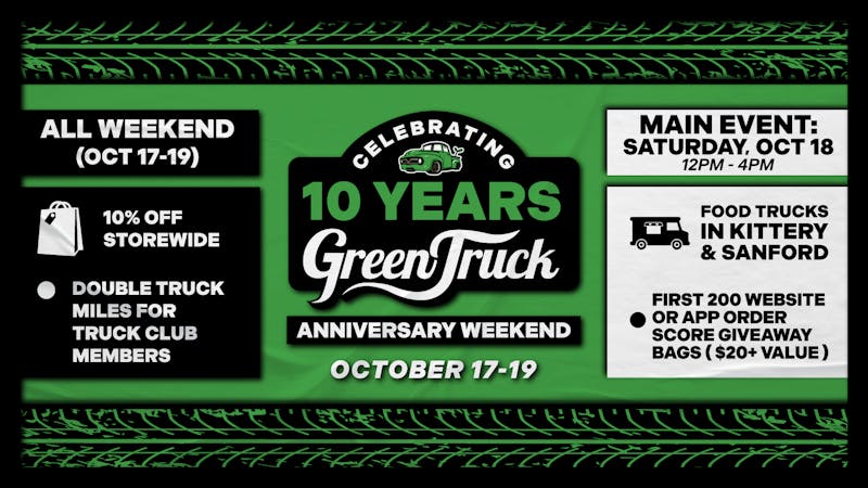 Green Truck - Kittery Celebrate 10 Years Of Green Truck!