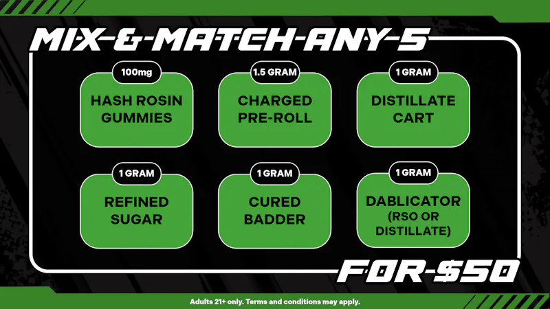 Green Truck Medical Mix & Match 5 for $50