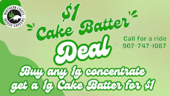 Northern Lights Indoor Gardens $1 Cake Batter Deal