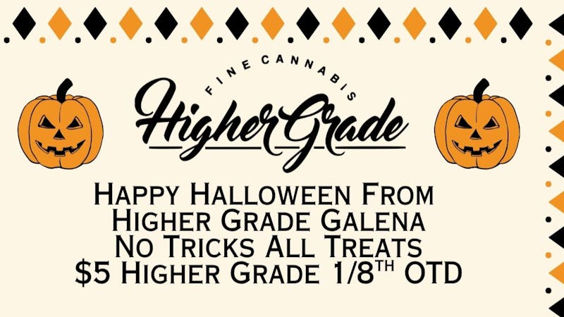 Higher Grade - Cherry Hills $5 Higher Grade 1/8th OTD *Galena REC ONLY*