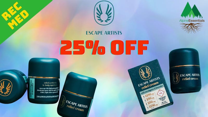 Alpine Essentials 25% Off Escape Artists
