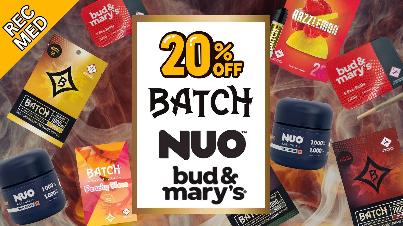 Alpine Essentials 20% Off Batch, Nuo, and Bud & Mary's joint packs🎅