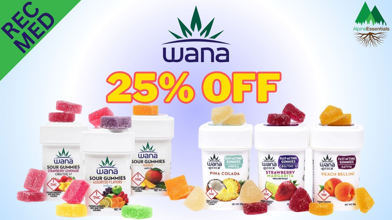 Alpine Essentials ✨ 25% Off Wana ✨