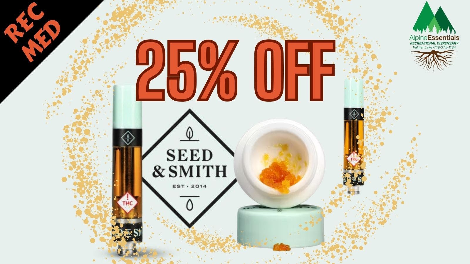 Alpine Essentials 🤯 25% Off Seed & Smith 🤯
