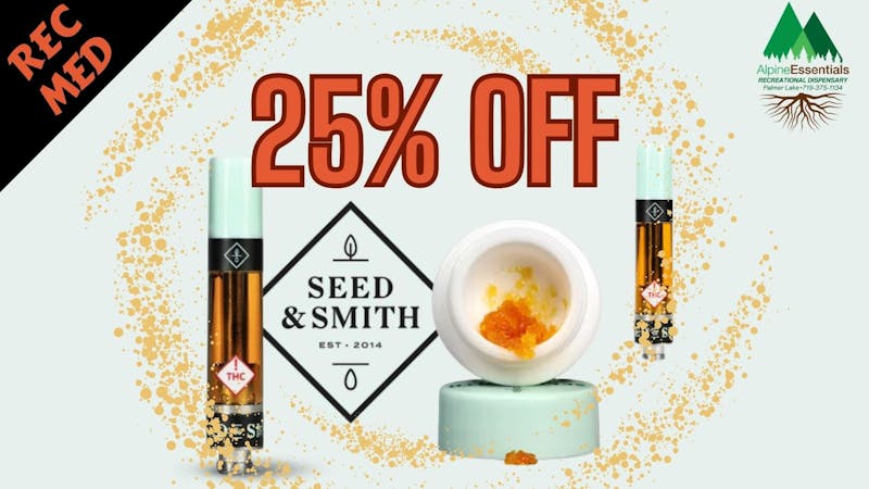 Alpine Essentials 🤯 25% Off Seed & Smith 🤯