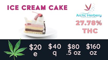 Arctic Herbery $20e-$160oz Multiple Strains 23%-27%