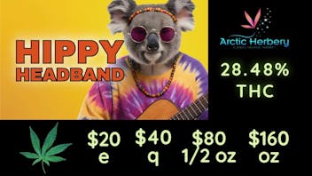 Arctic Herbery $20e-$160oz Multiple Strains 22%-28%