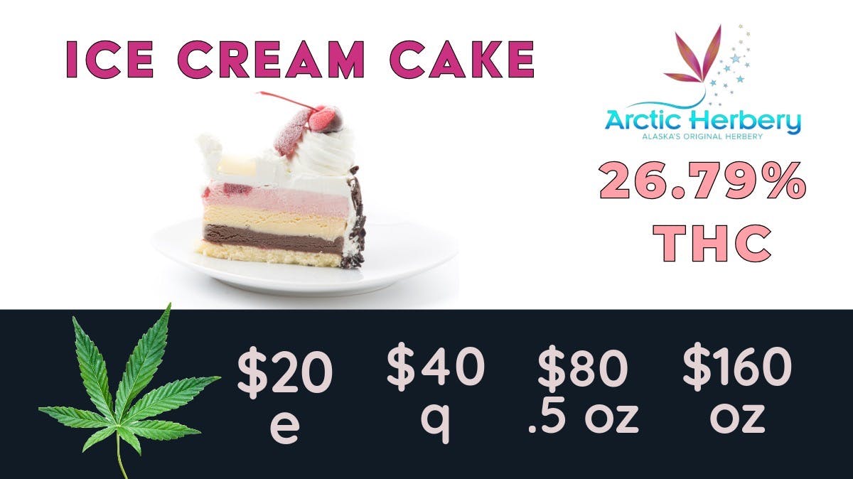 Arctic Herbery $20e-$160oz Multiple Strains 23%-26%.