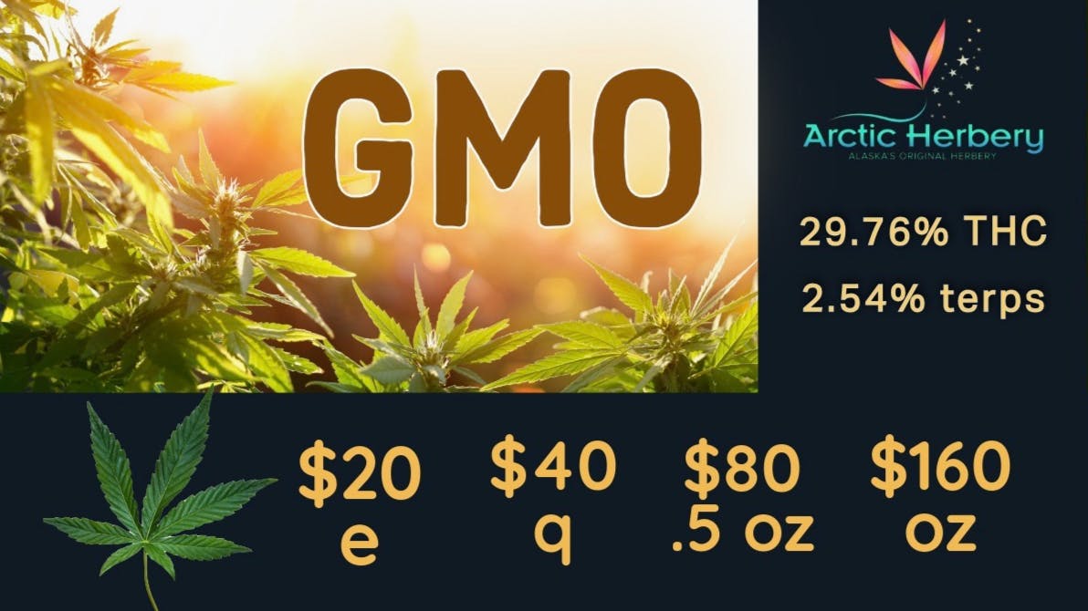 Arctic Herbery $20e-$160oz Various Premium Strains 22-29%. $30dab