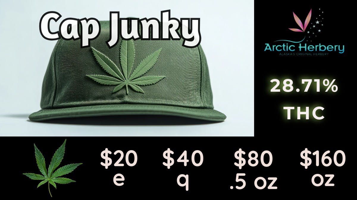 Arctic Herbery $20e-$160oz Various Premium Strains 22-28%. $30dab