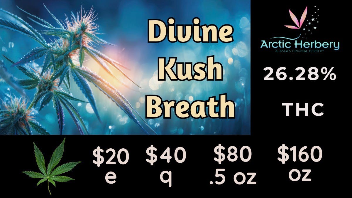 Arctic Herbery $20e-$160oz Various Premium (A-bud) Strains 22-28%