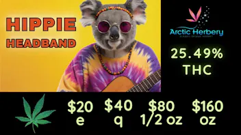 Arctic Herbery $20e-$160oz Various Strains (premium bud) 20-25%