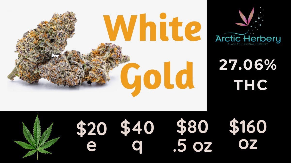 Arctic Herbery $20e-$160oz Various Strains (premium bud) 20-25%