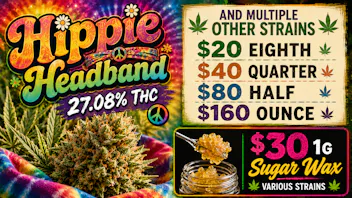 Arctic Herbery $20e-$160oz Various Strains 27%-21% THC