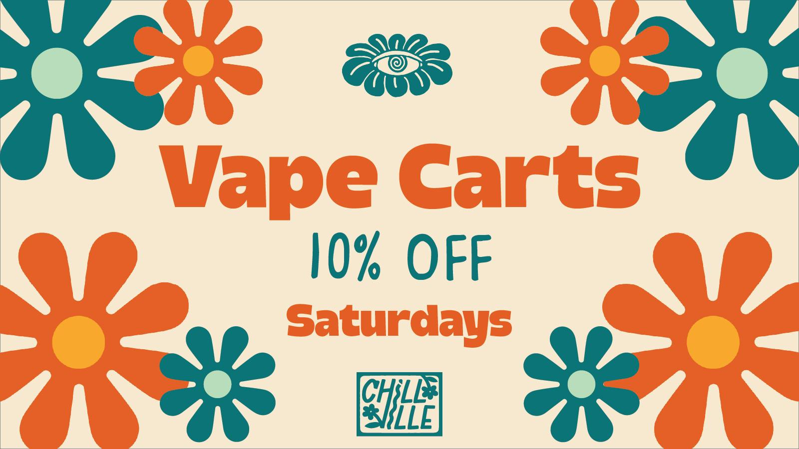 Chillville 10% Off Vape Carts