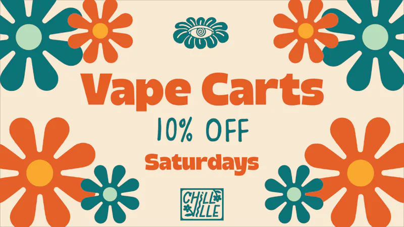 Chillville 10% Off Vape Carts