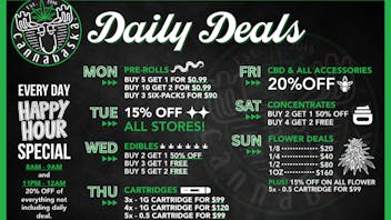 Cannabaska Check out our daily deals