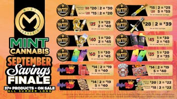 The Mint Cannabis - Tempe Mint Sept Savings 1