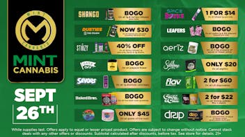 The Mint Cannabis - Tempe Friday Featured Deals