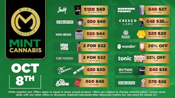 Mint Cannabis - Willowbrook Mint Willowbrook Wednesday Specials!