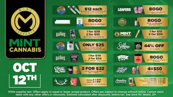 The Mint Cannabis - Mesa Sunday Featured Deals