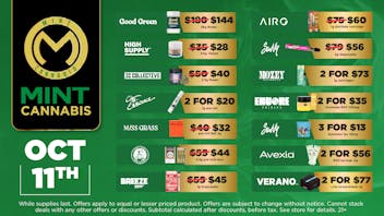 Mint Cannabis - Willowbrook Mint Willowbrook Saturday Specials!