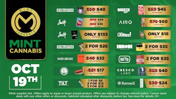 Mint Cannabis - Willowbrook Mint Willowbrook Sunday Specials!