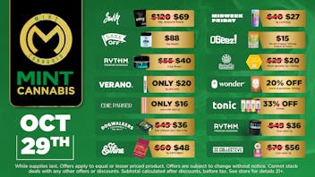 Mint Cannabis - Willowbrook Mint Willowbrook Wednesday Specials!