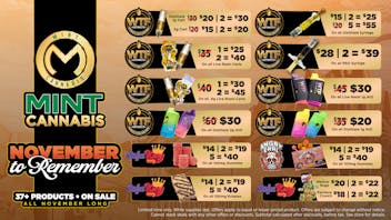 The Mint Cannabis - Mesa November Savings page 2
