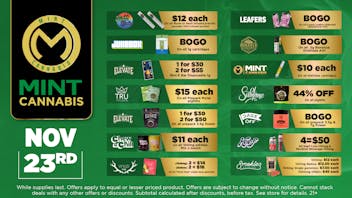 The Mint Cannabis - Tempe Sunday Featured Deals