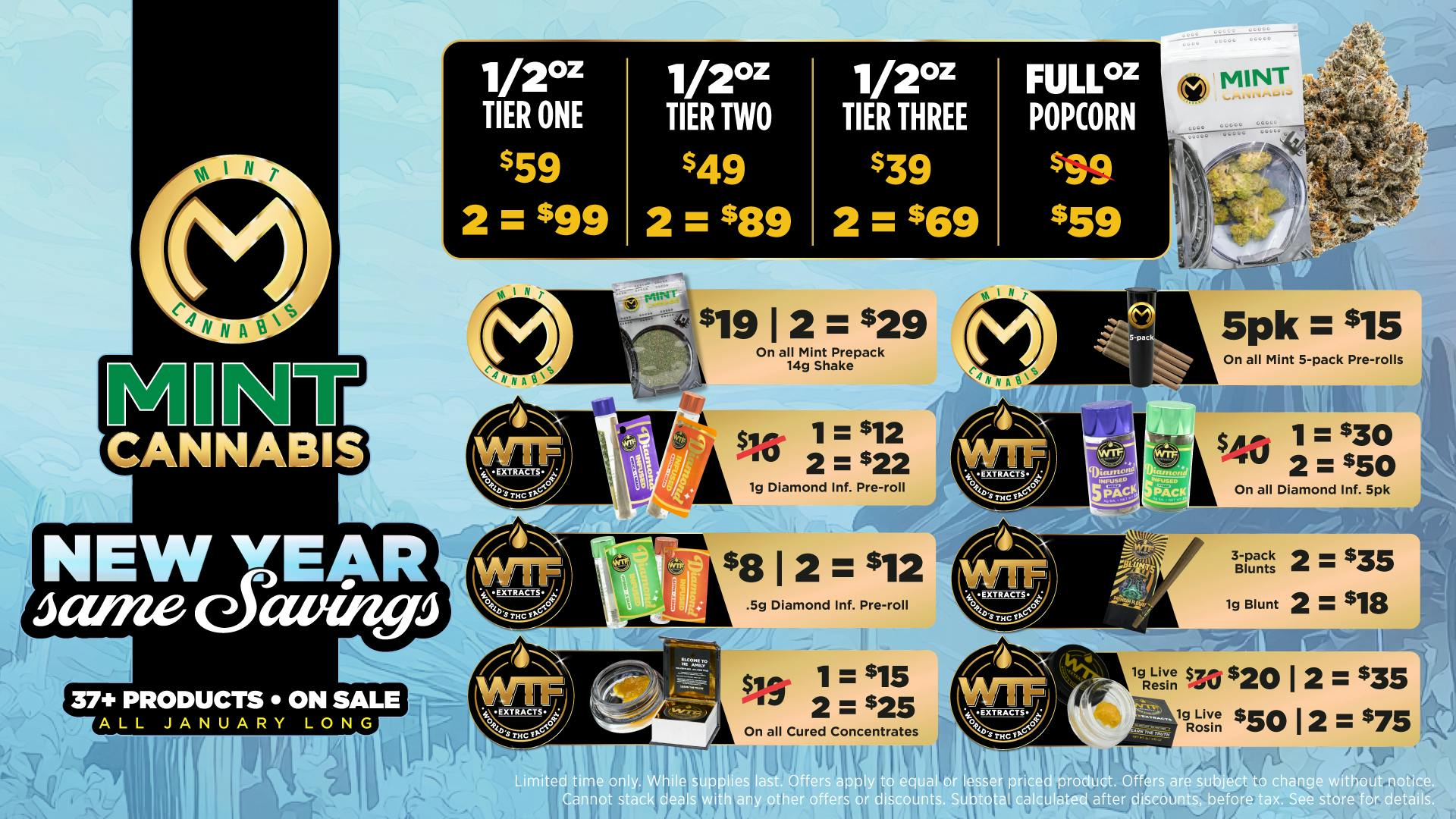 The Mint Cannabis - Tempe Mint Everyday Savings 1