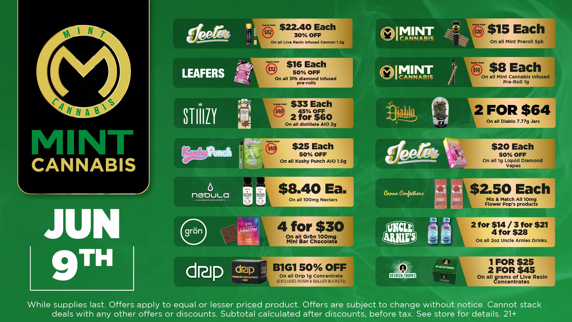 The Mint Cannabis - Tempe Tuesday Featured Deal