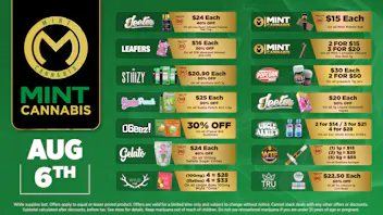 The Mint Cannabis - Mesa Thursday Featured Deals