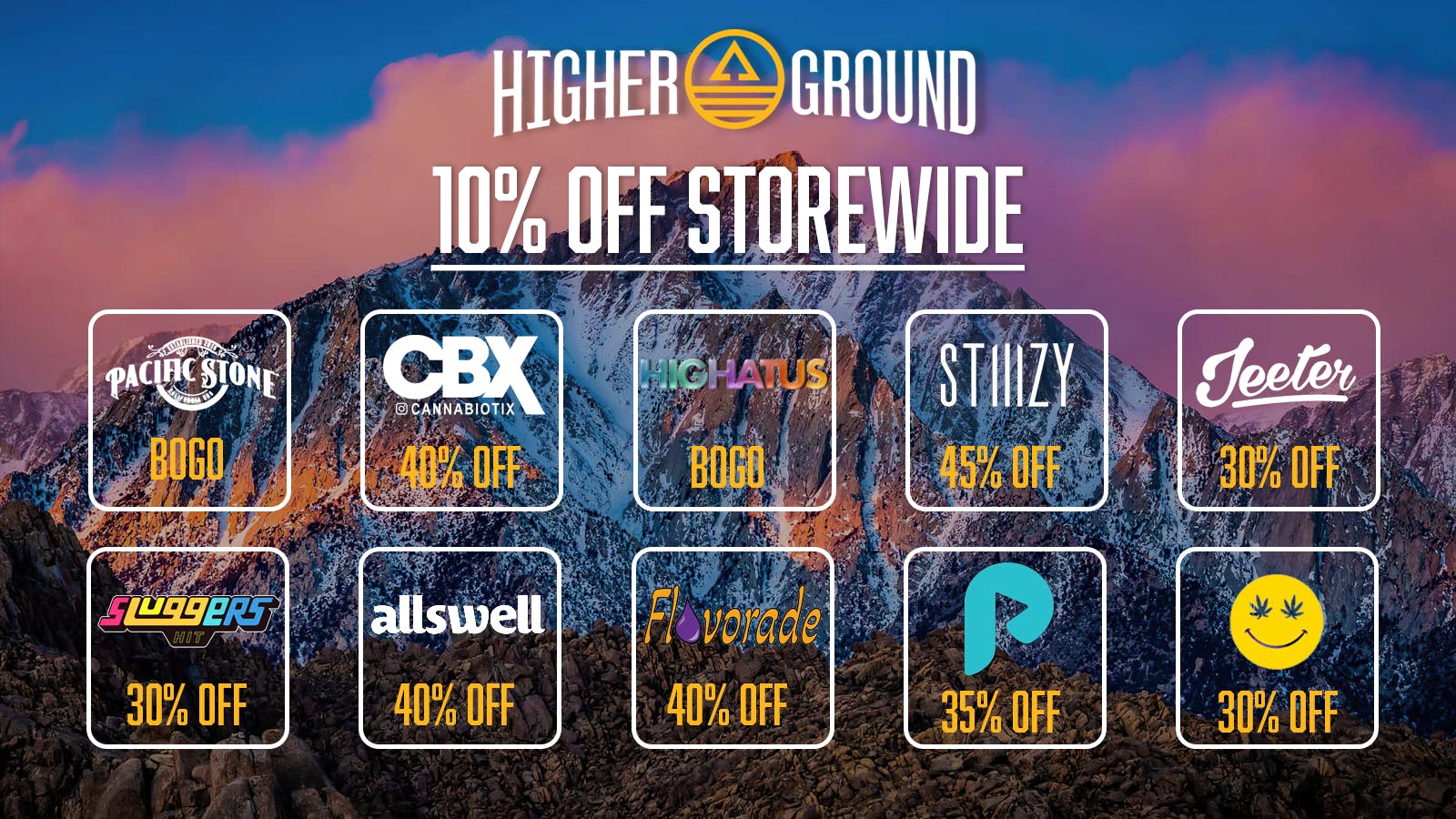 Higher Ground - Baldwin Park UP TO 50% OFF - & DAILY DEALS - 10% OFF STOREWIDE!