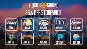 Higher Ground - San Bernardino UP TO 50% OFF - & DAILY DEALS - 25% OFF STOREWIDE!