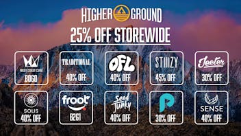 Higher Ground - San Bernardino UP TO 50% OFF - 25% OFF STOREWIDE - & DAILY DEALS!