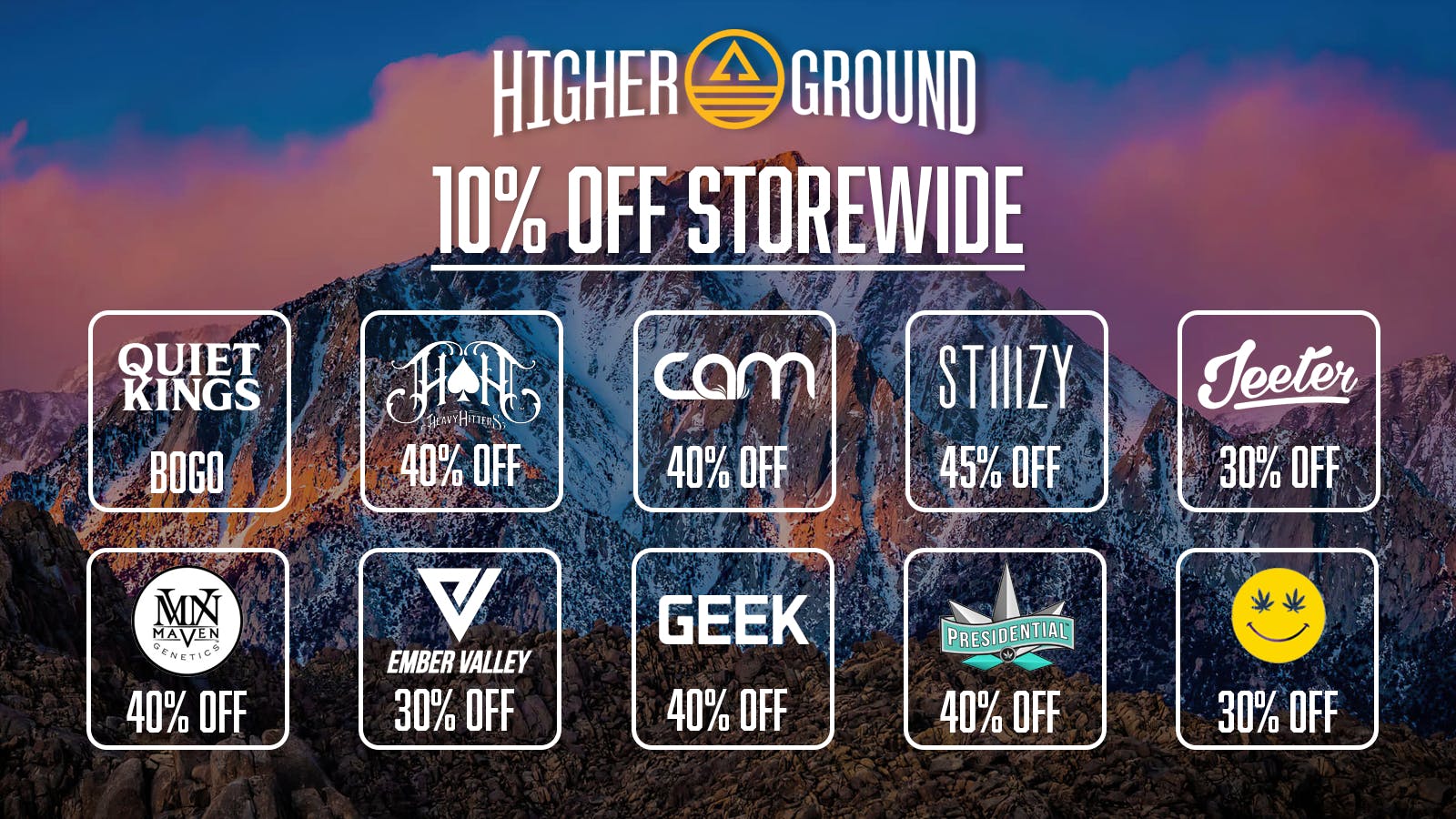 Higher Ground - Baldwin Park UP TO 50% OFF - & DAILY DEALS - 10% OFF STOREWIDE!