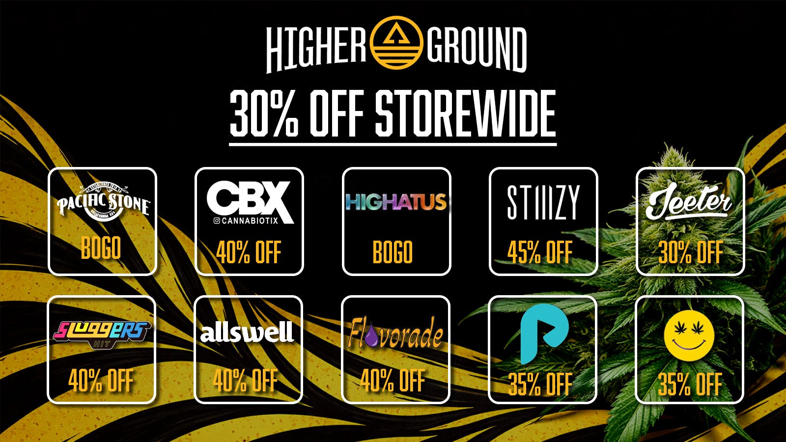 Higher Ground - Moreno Valley UP TO 50% OFF - & DAILY DEALS - 30% OFF STOREWIDE!