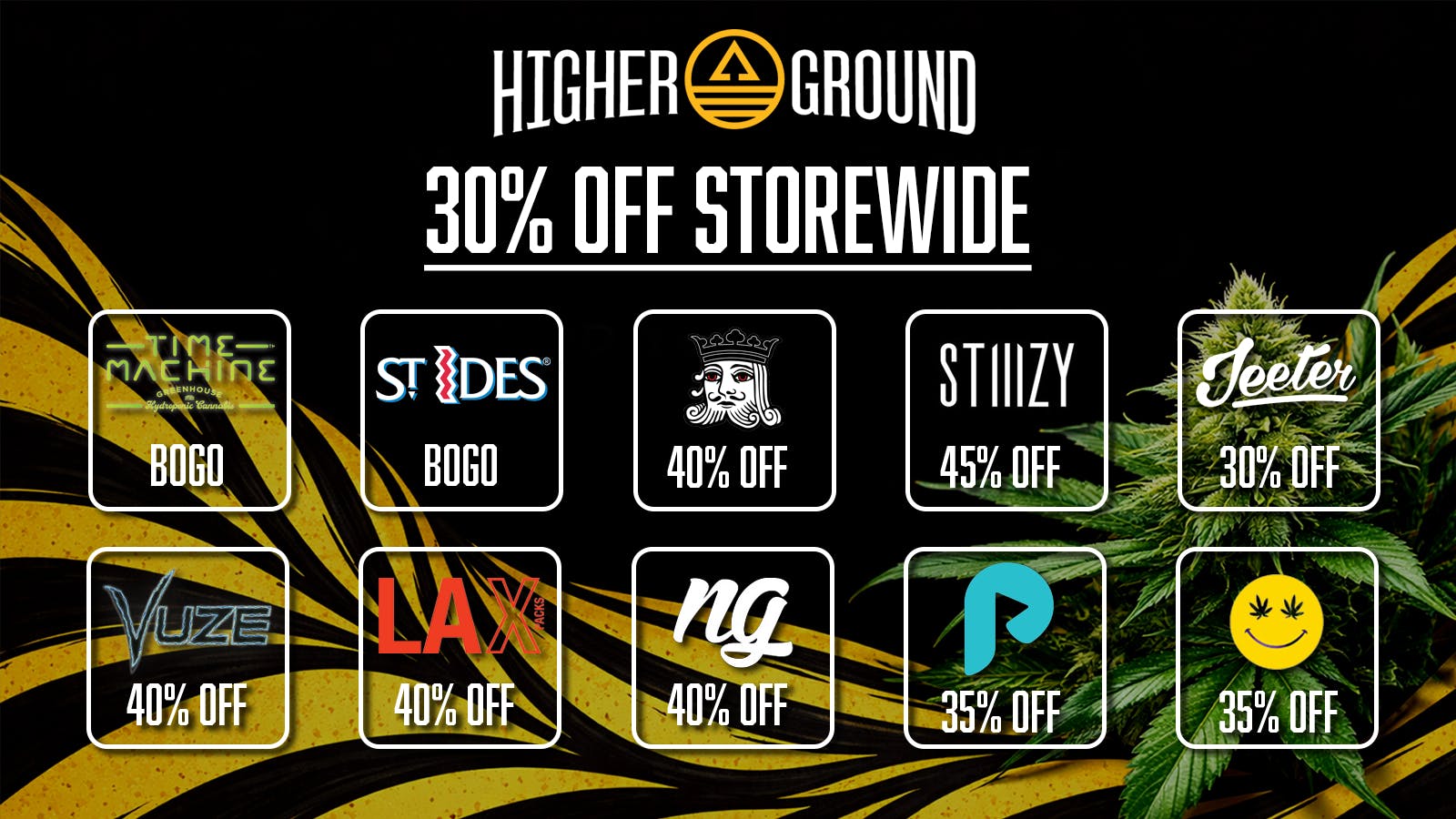 Higher Ground - Moreno Valley UP TO 50% OFF - & DAILY DEALS - STOREWIDE 30% OFF!