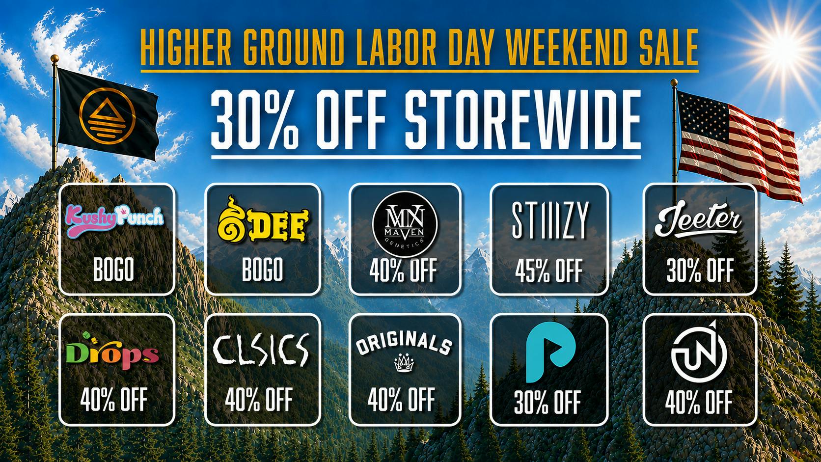 Higher Ground - Moreno Valley 🏖️ LABOR DAY WEEKEND SALE 30% OFF STOREWIDE!!🏖️