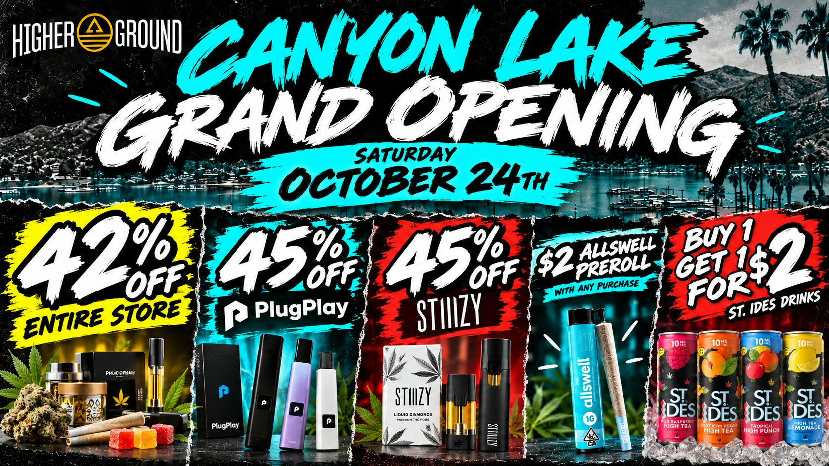 Higher Ground - Canyon Lake 🔥42% OFF STOREWIDE CANYON LAKE GRAND OPENING!🔥