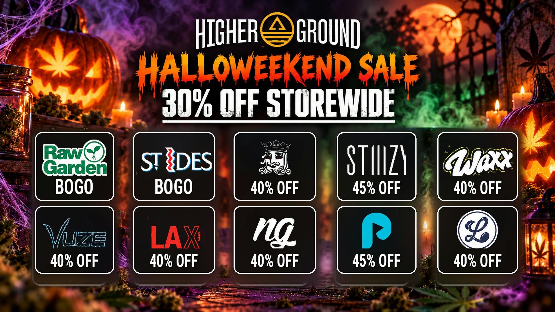 Higher Ground - Moreno Valley 🎃HALLOWEEKEND SALE 30% OFF STOREWIDE🎃